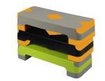 W28CM 100mm Aerobic Step Board Training Mobility Risers For Step Platform Gym