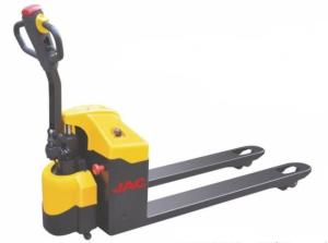 China Brushless DC Motor Small Electric Pallet Jack , 1 Ton Motorised Pallet Jack factory