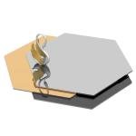 Colored Rose Gold Stainless Steel Sheet 201 304 Super 8K Mirror