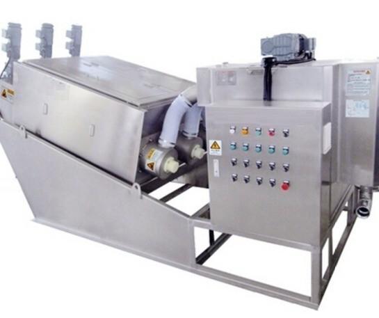 Leather/Municipal Water and Industrial Waste Treatment Screw Press Dewatering