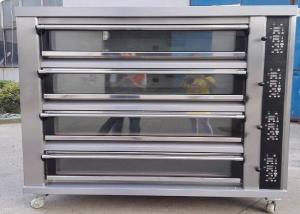 China Four Deck Cake Baking Equipment , Electric Oven For Baking Bread factory