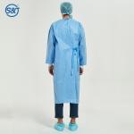 S&J Disposable Nonwoven SMS Surgical Gown Isolation Gown 3-Layer Laminated Lace