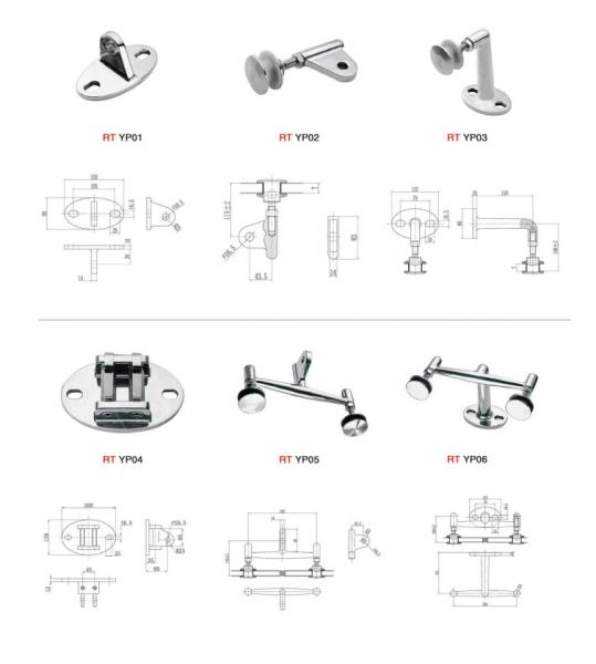 Stainless steel accessories and parts for building hardware from China supplier