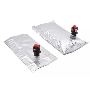 Square / Rectangular Plastic / Aluminum BIB Bags In Box For Cold Brew Coffee /