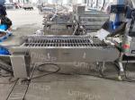 7890*1760*1800 mm Carrot Washing Machine Potato Brush Polishing Peeling Machine