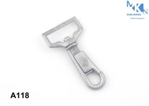 China Eco Friendly Custom Bag Snap Hook With Die Casting / Refined Polishing factory