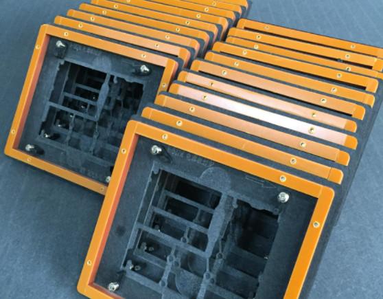 280 Centidegrees PCB Pallet Wave Solder Pallet 1.9g/cm3