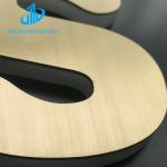 Custom company logo 3d illuminated logo metal back lit signage led logo sign