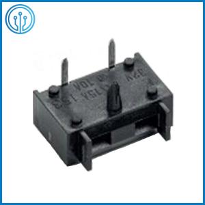 China 20A SL-1538 Base Mount Fuse Holder Copper Alloy PCB Blade Fuse Holder factory