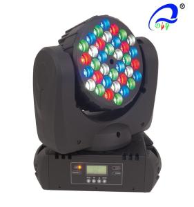 China 36PCS 3W LED RGBW Mini Disco Moving Head Beam Stage WasH Light factory