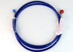 Blue SAE 100R8 Thermoplastic Hydraulic Hose , Paint Spray Hose