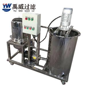 China SS304 316L Diatomaceous Earth Filtration System Separator For Sugar Syrup Wine factory