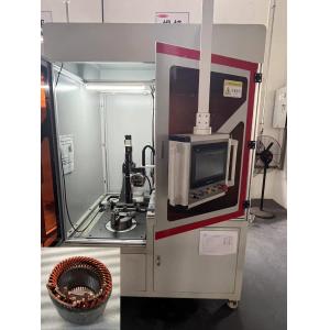 Servo Controlled Field Flat Wire BLDC Stator Welding Machine For Three Wheeler Stator