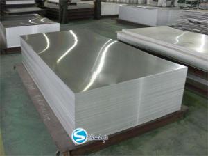 China 200 Sheets Per Box Powder Coated Aluminum Foil Sheets Dimension 1220*2440 Silver Color factory
