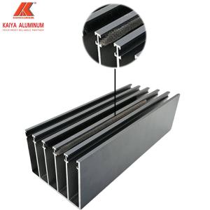 6063 Aluminum Window Frame Extrusions T5