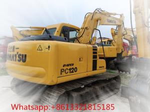 China 0.6M3 Bucket Komatsu PC120 Used Excavator Machine 110KW Engine Power factory