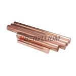 TH04 CuNi2Be Copper Nickel Beryllium Alloy Rod Bar High Strength High Conductivi
