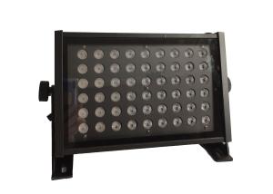 China Black RGB LED Wall Washer Spotlight Flood Light 54x3w LED Outdoor Landscape Lighting factory