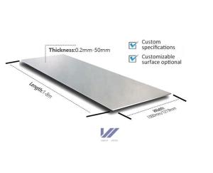 China 3mm-2500mm Customized Size SS 304 Plate 304 2b Stainless Steel Sheet For Architecture factory