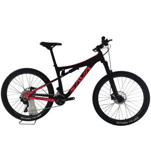 China Full Suspension 30 Speed Carbon Mtb Bike 27.5 With 150KG Load Capacity factory