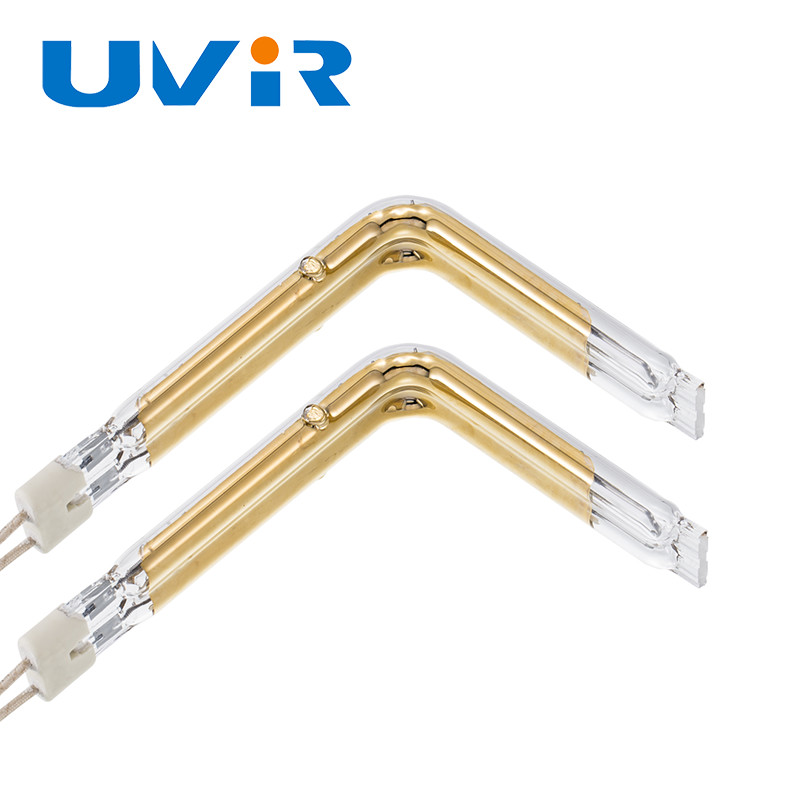 Double Gold Plated Infrared Heating Element Tube Plastic Accessories