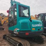 Sunward SWE70E mini Used Excavator Hydraulic 7 Ton Crawler Digger