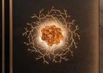 Copper High Quality Living Room Flower Plant Decorative Wall Lights