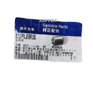 China Genuine New 2113523010 21135-23010 Valve-Non Return Cylinder Block For Hyundai Elantra Sonata KIA Opirus Optima factory