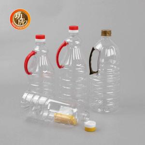 China Peanut Oil Plastic Condiment Bottles PET Transparent Plastic Soy Sauce Bottle factory