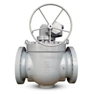 China Fire Safe Design Trunnion Ball Valve Emergency Sealant Injection For Power Plant factory