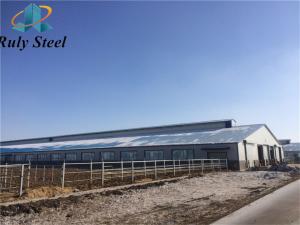 China Prefab H-Beam Steel Structure Poultry House Sandwich Panel Insulation factory