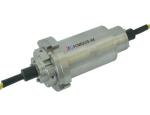 No EMI Fiber Optic Rotary Joint Transmit Hundreds Kilometer Distance