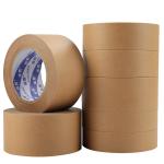100% Recyclable Biodegradable Reinforced Paper Packing Tape Carton Sealing