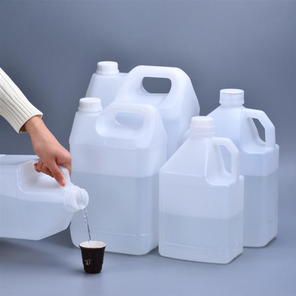 5L Plastic Barrel for Water Alcohol Storage Oil Container Square and Food Grade