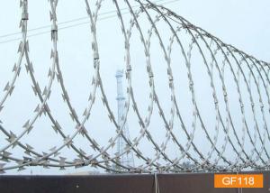 China Industry Grade Galvanized Razor Barbed Wire 2.5mm factory