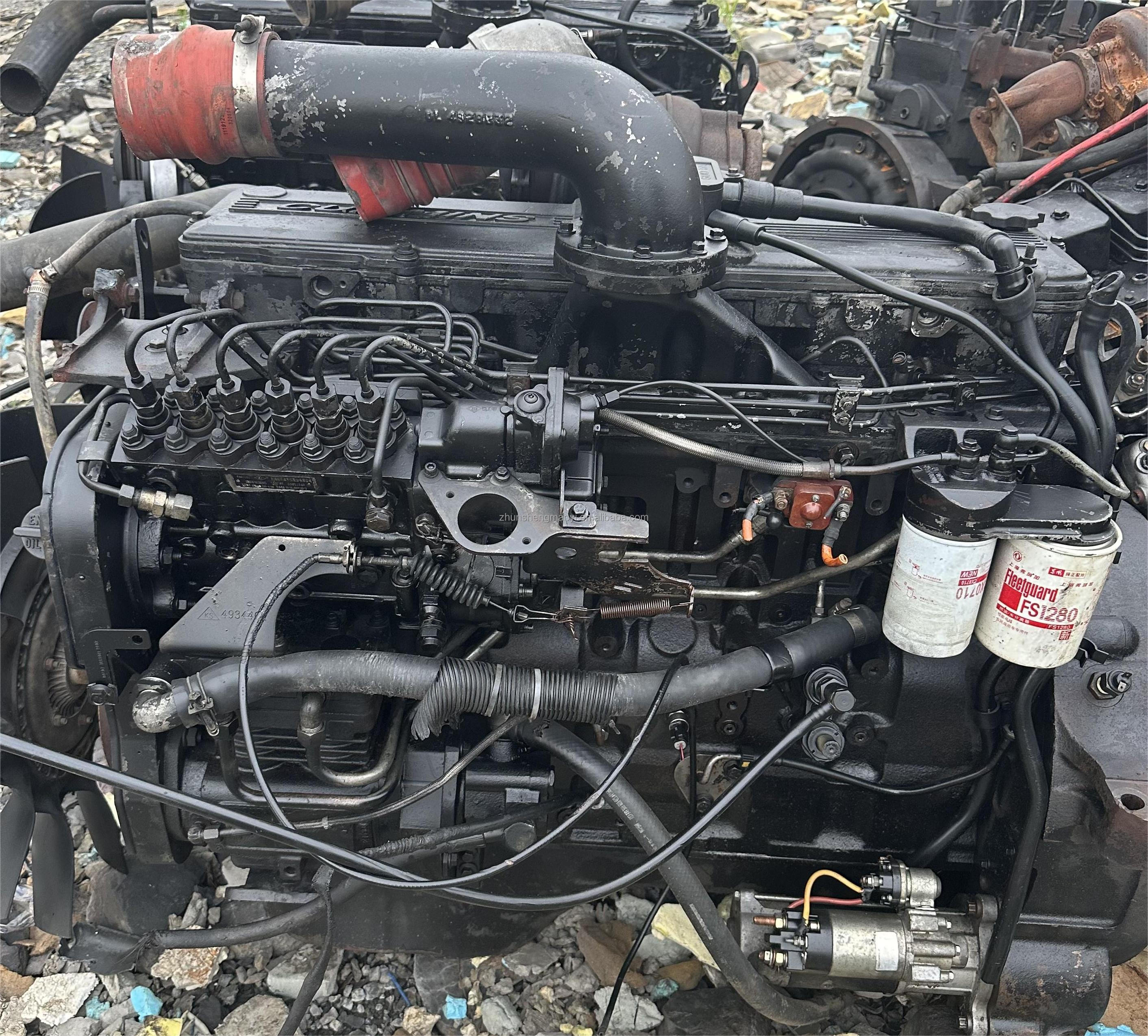 Universal Year WEICHAIYUCHAI 6L 8.9L 375HP Diesel Engines with Mitsubishi Steel Material