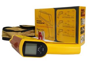 China Dual Laser Target Infrared Grill Thermometer , Portable Infrared Laser Thermometer factory