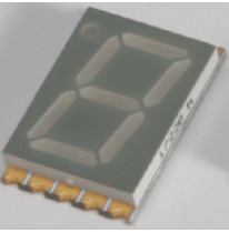 Single Digit LED SMD Display With THT Through Hole Technology