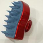 Tourmaline Head Rubber Shampoo Brush , Scalp Massage Brush For Hair Growth
