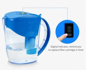 China AS Material Body Brita Classic Water Jug , Portable Alkaline Water Pitcher factory