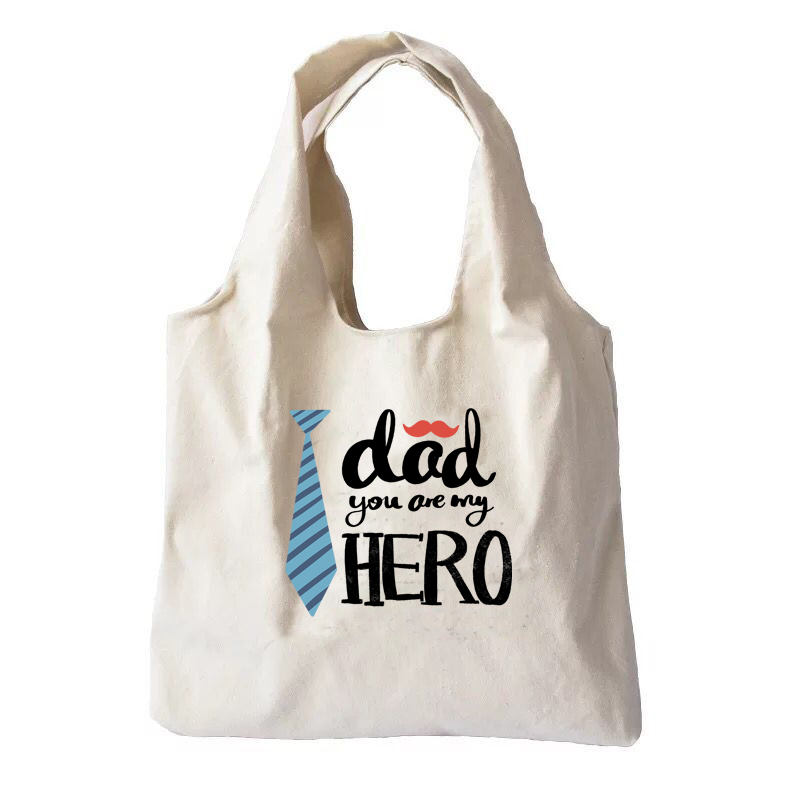 Soft Canvas Recycle Tote Bag Made of Sustainable Reusable Cotton