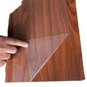China Transparent Furniture Surface Adhesive PE Protective Film For Hard Wood Floors factory