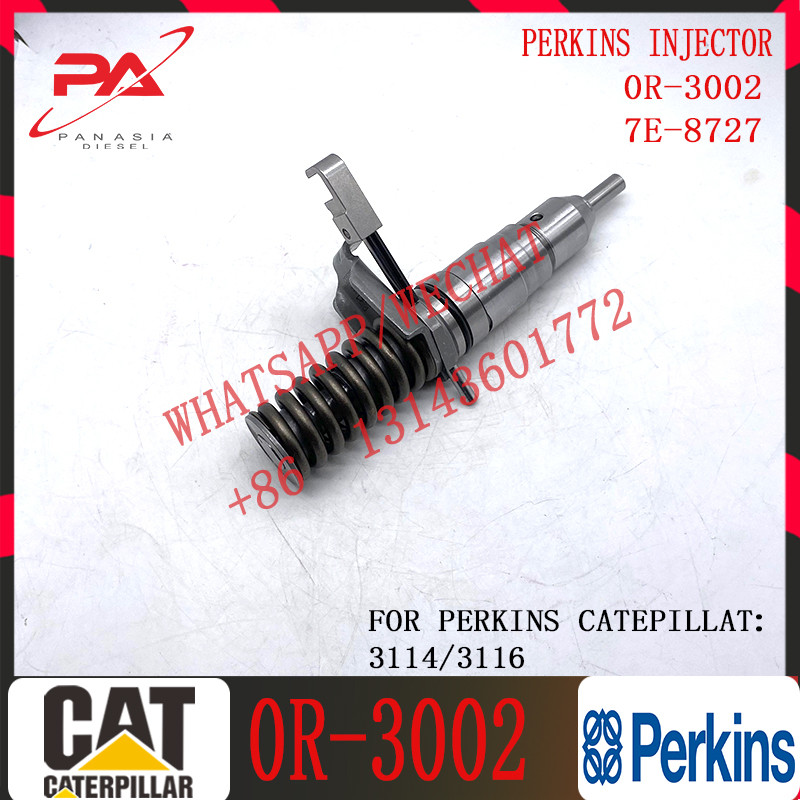 3114 3116 Engine Diesel Fuel Injector 7E-8727 7E8727 0R3002 0R-3002 For Excavator 205B 213B 214B 224B E110B E120B E240B