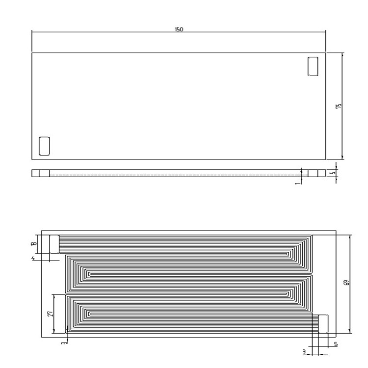 325mesh Graphite Bipolar Plate for Hydrogen Fuel Cell Industrial Grade and Sample