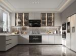 Whole House Interior Furniture Custom Waterproof Lacquer Kitchen Cabinet