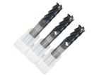 High Speed Steel Milling Cutters 4 Flutes Tungsten Carbide High Performance