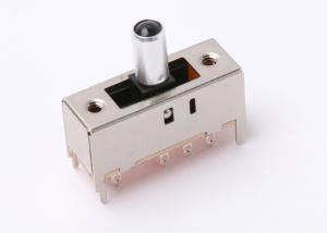 China 2 Pole 3 Position SPDT Slide Switch DIP PCB Soldering Type SS23H28 factory