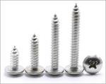 316 Stainless Steel Extra-Wide Rounded Head Screws for Sheet Metal Truss Head