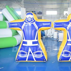 China 0.6MM PVC Tarpaulin Inflatable Paintball Obstacle For Sale factory