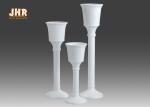 This vase is made of light material fiber glass material. It is Convenient for